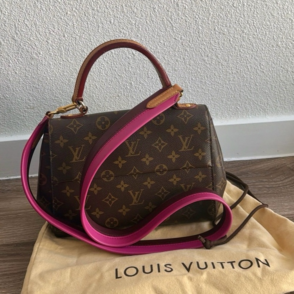 Louis Vuitton Brown and Pink Bag